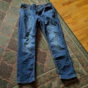 Men's Slim Fit Blue Jeans